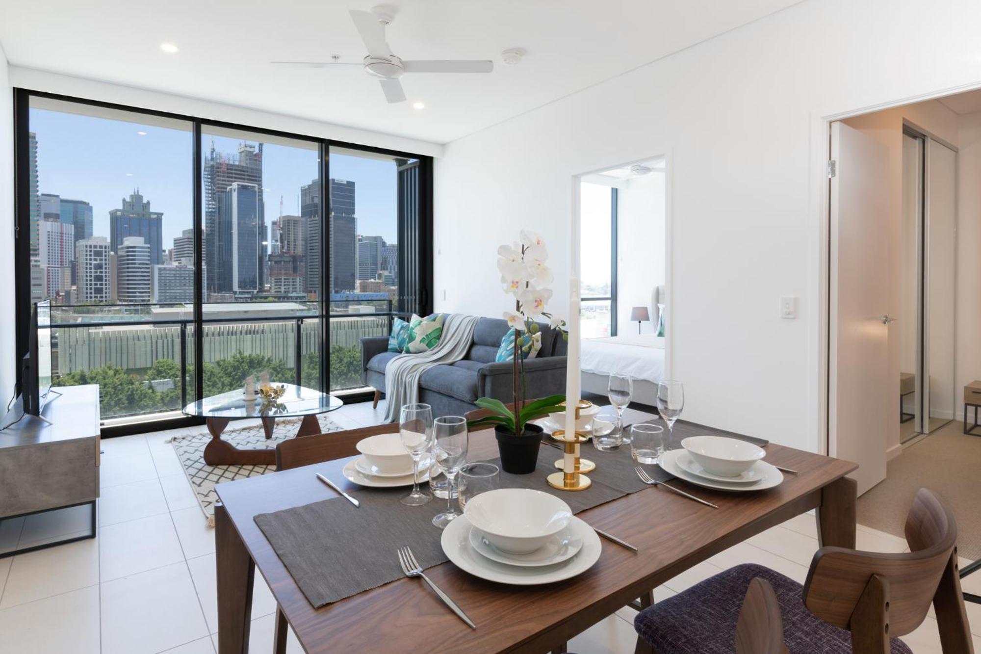Airtrip Apartment On Hope Street Brisbane Exterior foto